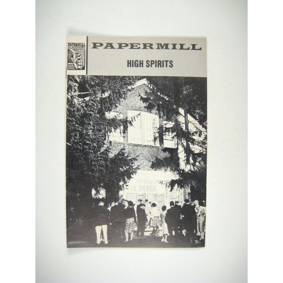 High Spirits Paper Mill Playhouse Theatre Program 1965 NJ Beatrice Lillie - Picture 1 of 8
